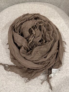 CHAN LUU Cashmere & Silk Scarf In Cinder